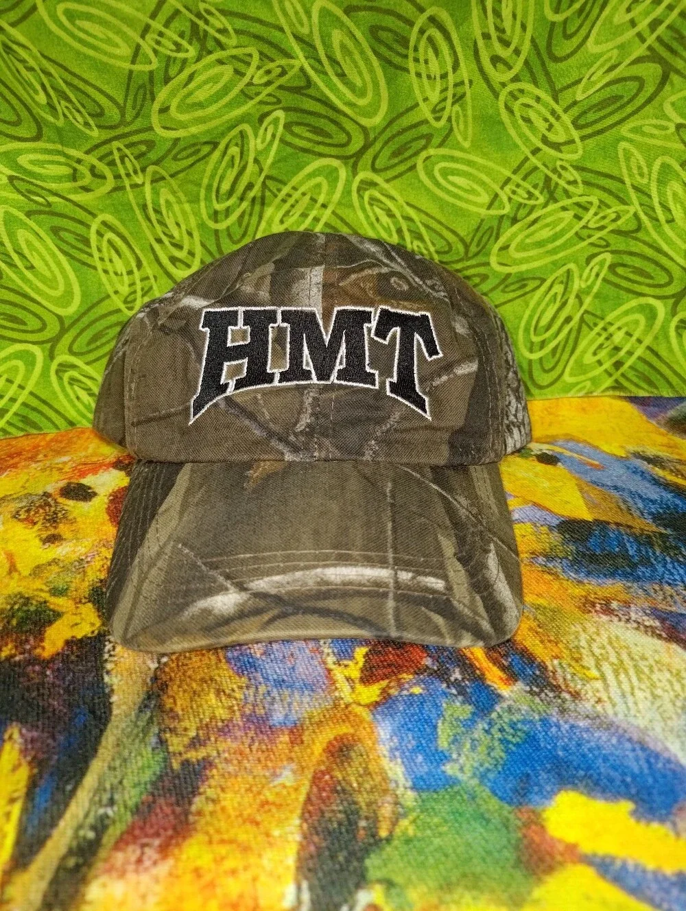 Realtreee HMT Camouflage Hunting Trucker Strap-on Hat Cap